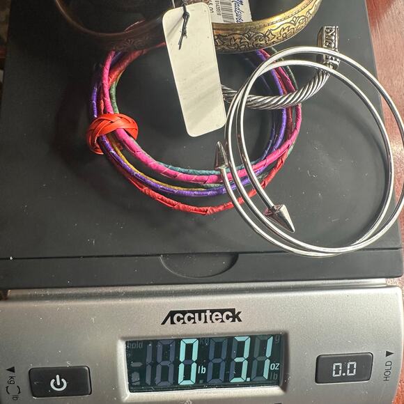 Mixed Bracelet Lot of 4 Bangle Multicolor Madewell NWT JNY Casual Jewelry Bundle - Picture 5 of 9